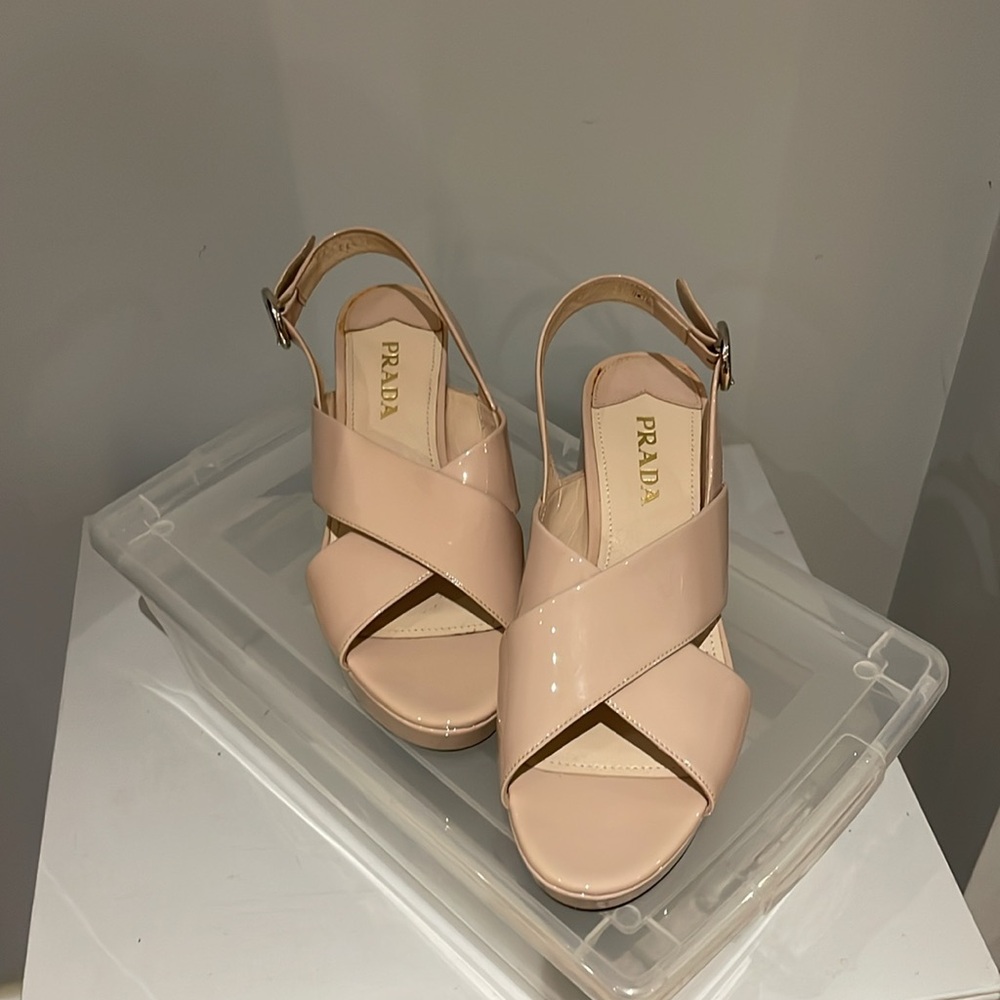 Prada Nude Heels - Size 37